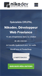 Mobile Screenshot of nikodev.com