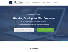 Tablet Screenshot of nikodev.com